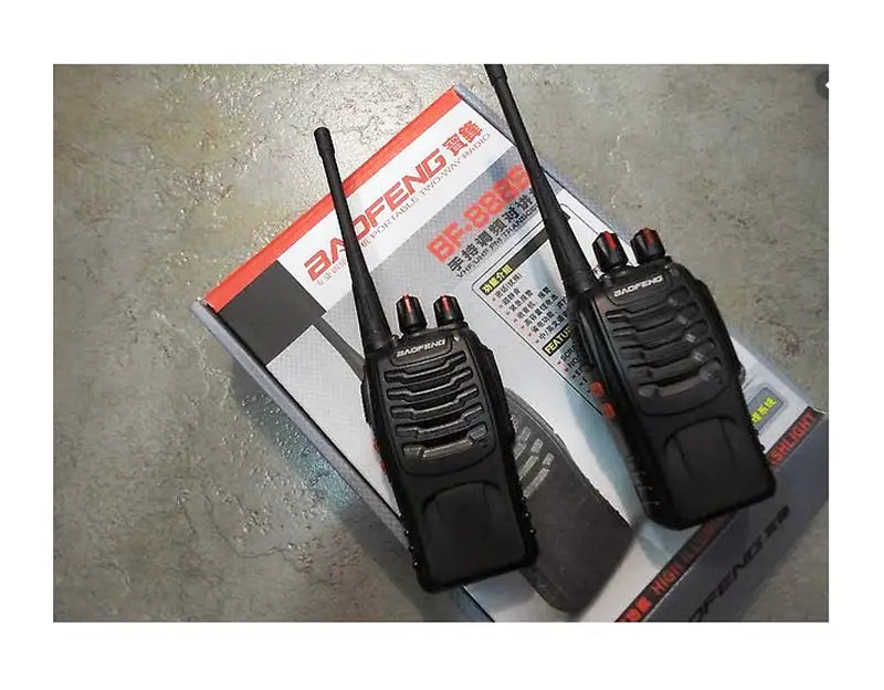 walkie talkie set