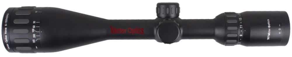 Vector Optics Nova 5-15x 42mm AO Adjustable Objective Riflescope BDC Reticle Telescopic Gun Sight Matte for Hunting Shooting