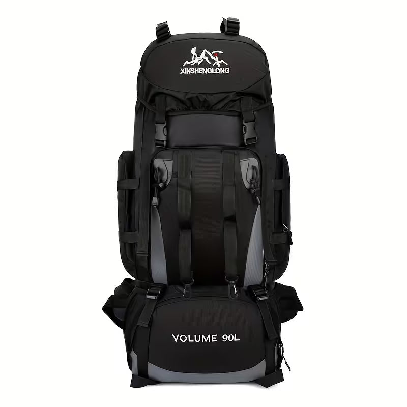 90-Liter Large Capacity Woven Strap Backpack Suitable for Both Men And Women for Outdoor Hiking And Travel