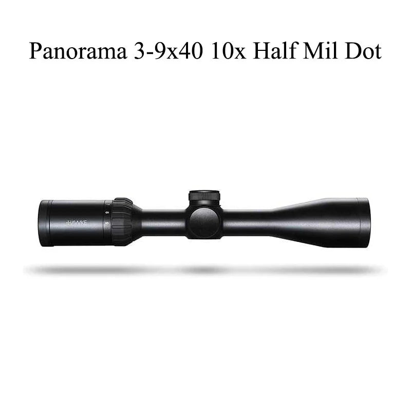 Hawke Optics Panorama 3-9x40 10x Half Mil Dot Scope
